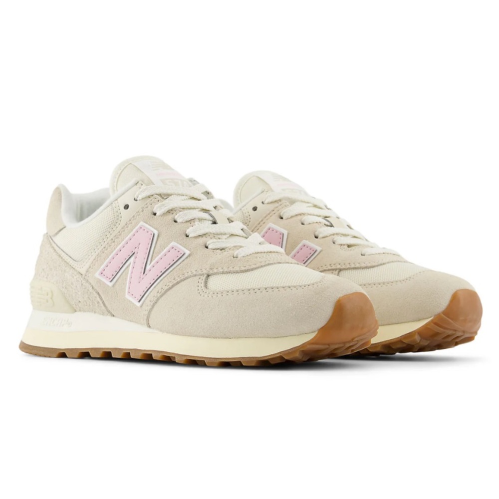 Brand New New Balance WL 574 Sneakers Size 10.5 Linen Pink Womens